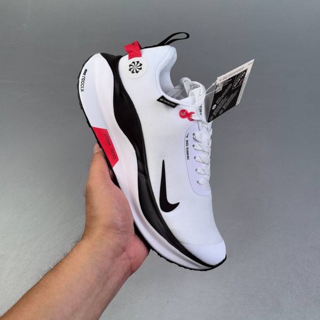 REACTX INFINITY RUN 4 Low Top Cushioned Sneakers White&Black FB2204-001