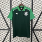 2425 Palmeiras Dark Green Polo Shirt Official Team Wear