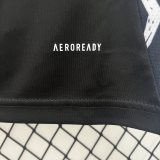2425 Arsenal Away Jersey Soccer Black White