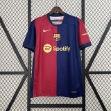2425 Barcelona Home Jersey Soccer Blue Red