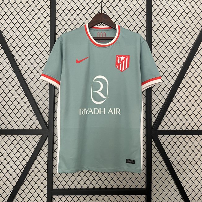 2425 Atletico Madrid Away Jersey Soccer Grey