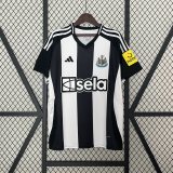 2425 Newcastle United Home Jersey Soccer Black White