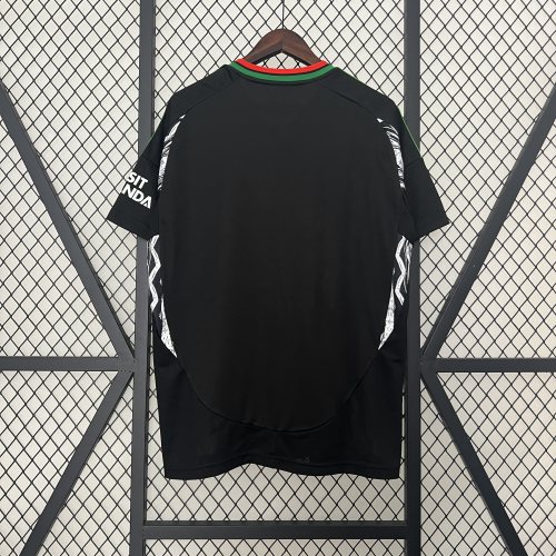2425 Arsenal Away Jersey Soccer Black White