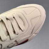Retro Low Top Cushioned Sneakers Beige