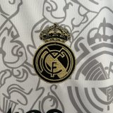 2425 Real Madrid Special Edition Home Jersey White Black Gold