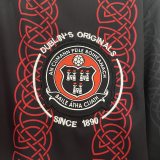 2425 Bohemian F.C. Home Jersey Soccer Red Black