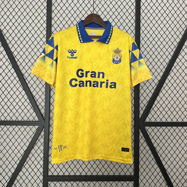 2425 UD Las Palmas Home Jersey Gran Canaria Yellow Blue Kit