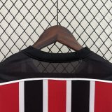 2425 Holy Cross Home Jersey Soccer Black Red