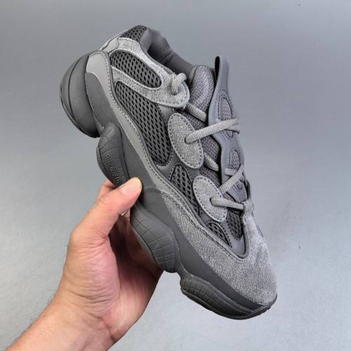 YEEZY 500 Desert Rat Low Top Cushioned Sneakers Gray F36640