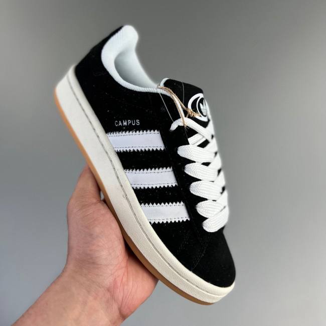 Originals Campus 00s Low Top Versatile Sneakers Black&White