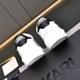 Men's Low Top Lace Up Simple Versatile Sneakers White