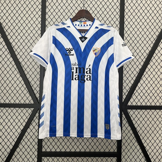 2425 Málaga CF Special Edition Jersey Blue White Stripes