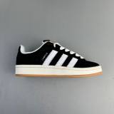 Originals Campus 00s Low Top Versatile Sneakers Black&White