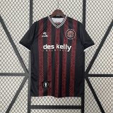 2425 Bohemian F.C. Home Jersey Soccer Red Black