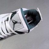 Air Jordan 4 Oxidized Mid Retro Sneakers Basketball Shoes White Green FQ8138-103