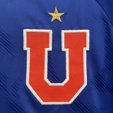 2425 University of Chile Home Jersey Soccer Navy Blue