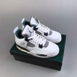 Air Jordan 4 Oxidized Mid Retro Sneakers Basketball Shoes White Green FQ8138-103