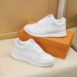 Run Away Sneaker Monogram Embossed Leather White
