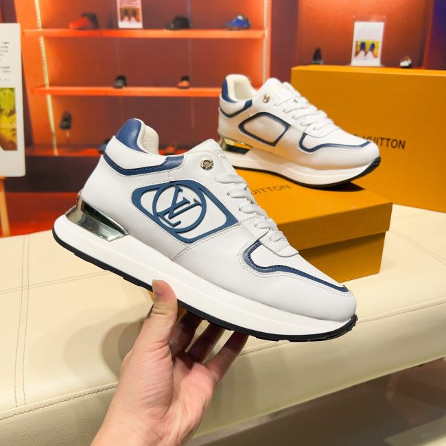 Run Away Sneaker Whtie Blue