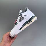 Air Jordan 4 Oxidized Retro Mid Top Versatile Basketball Sneakers White Man FQ8138-103 Woman FQ8213-103