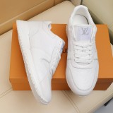 Run Away Sneaker Monogram Embossed Leather White