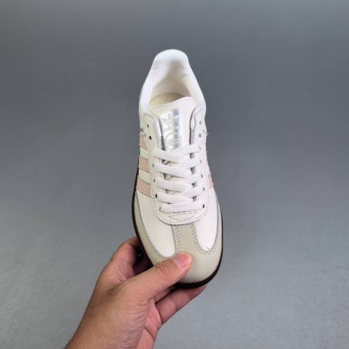 ORIGINALS SAMBA Low Top Retro Sneakers White&Pink IH2751