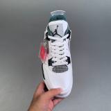 Air Jordan 4 Oxidized Retro Mid Top Versatile Basketball Sneakers White Man FQ8138-103 Woman FQ8213-103