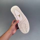Air Jordan 4 Retro Cushioned Sneakers White AQ9129-170