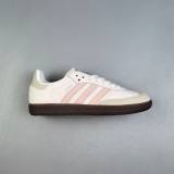 ORIGINALS SAMBA Low Top Retro Sneakers White&Pink IH2751