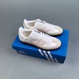 ORIGINALS SAMBA Low Top Retro Sneakers White&Pink IH2751