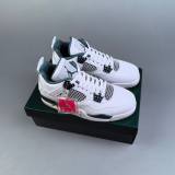 Air Jordan 4 Oxidized Retro Mid Top Versatile Basketball Sneakers White Man FQ8138-103 Woman FQ8213-103