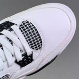 Air Jordan 4 Oxidized Retro Mid Top Versatile Basketball Sneakers White Man FQ8138-103 Woman FQ8213-103