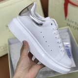 Unisex Oversized Sneakers White Silvery
