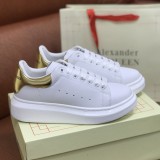 Unisex Oversized Sneakers White Gold