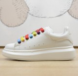 Oversized Sneakers White Colorful