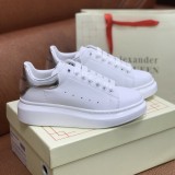 Unisex Oversized Sneakers White Silvery