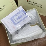 Unisex Oversized Sneakers White Gold