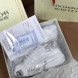 Unisex Oversized Sneakers White Silvery
