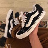 Knu Skool Low Skate shoes Black White