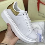 Unisex Oversized Sneakers White Gold