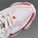 NB 9060 Mesh Patchwork Suede Cushioned Sneakers Light Pink&Brown U9060JF