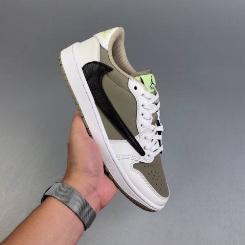 Jordan 1 Retro Low Golf Travis Scott Neutral Olive FZ3124-200