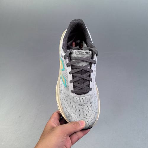 NB Fresh Foam X More Low Top Cushioned Running Sneakers Gray MMORLJ5