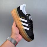 AD Originals Gazelle Bold Retro Sneakers Black White ID6991