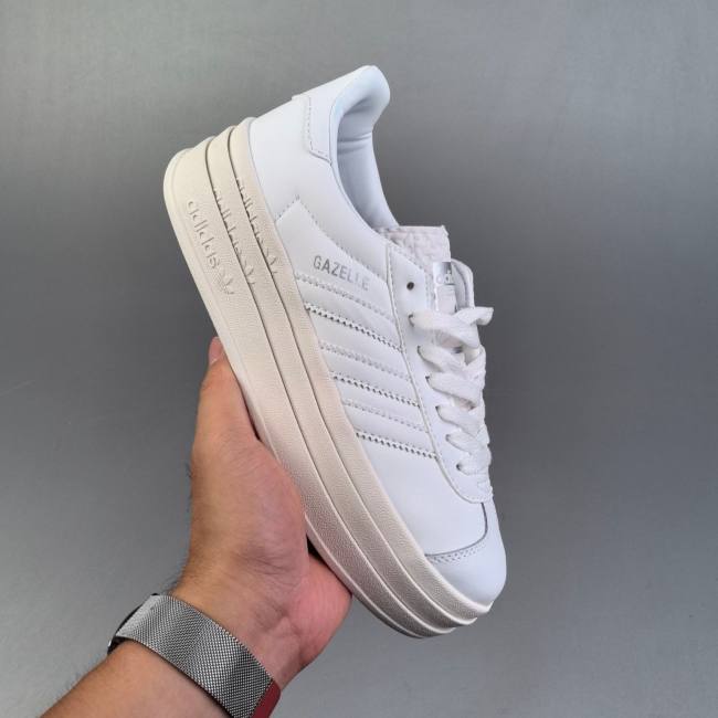 AD Originals Gazelle Bold Retro Sneakers White ID6991