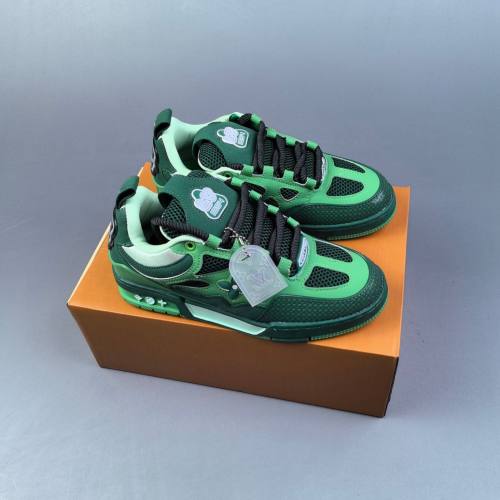 LV Skate Low Versatile Sneakers Green