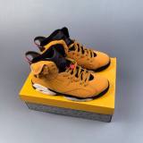 Air Jordan 6 Retro Basketball Sneakers Orange CT8529-100