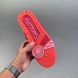 LV Skate Low Versatile Sneakers Red