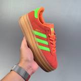AD Originals Gazelle Bold Retro Sneakers Orange Green ID6991