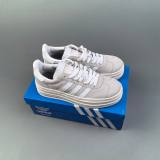 AD Originals Gazelle Bold Retro Sneakers Gray White ID6991